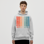 Unisex Hoodie - Coaster - Hellgrau meliert
