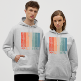Unisex Hoodie - Coaster - Hellgrau meliert