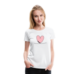 Frauen Premium T-Shirt - Coaster Love - Weiß