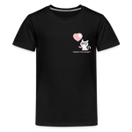 Teenager Premium T-Shirt - Freizeitparkverliebt - Schwarz
