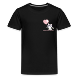 Teenager Premium T-Shirt - Freizeitparkverliebt - Schwarz