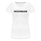 Frauen Premium T-Shirt - Freizeitparkliebe - Weiß