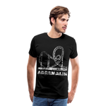 Männer Premium T-Shirt - Adrenalin - Schwarz