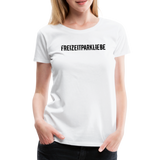 Frauen Premium T-Shirt - Freizeitparkliebe - Weiß