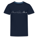 Teenager Premium T-Shirt - Coaster Set - Navy