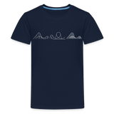 Teenager Premium T-Shirt - Coaster Set - Navy