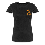 Frauen Premium T-Shirt - Roller Coaster - Anthrazit