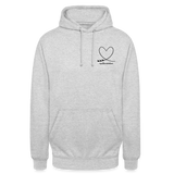 Unisex Hoodie - Myrollercoasterdream-Special-Collection - Hellgrau meliert