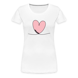 Frauen Premium T-Shirt - Coaster Love - Weiß
