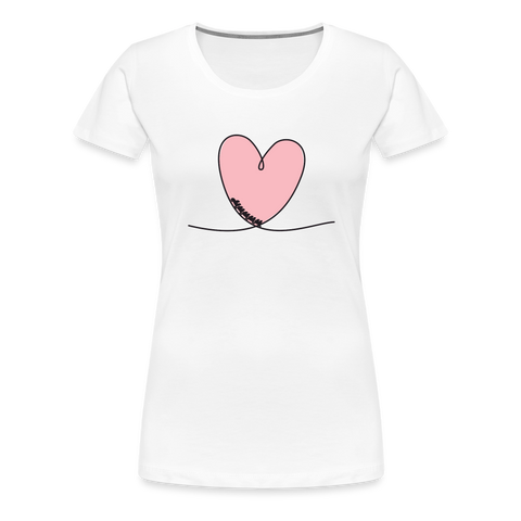 Frauen Premium T-Shirt - Coaster Love - Weiß