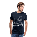 Männer Premium T-Shirt - Adrenalin - Navy