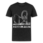 Männer Premium T-Shirt - Adrenalin - Anthrazit