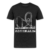 Männer Premium T-Shirt - Adrenalin - Anthrazit