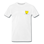Männer Premium T-Shirt - Coaster Love - Weiß