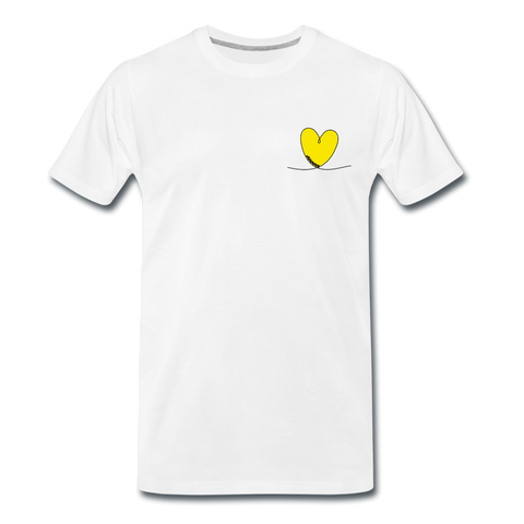 Männer Premium T-Shirt - Coaster Love - Weiß