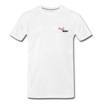 Männer Premium T-Shirt - Sigle Rider - Weiß