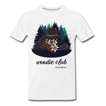 Männer Premium T-Shirt - Woodie Club Member - Weiß