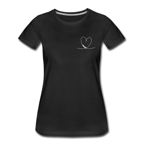 Frauen Premium T-Shirt - Coaster Love - Schwarz