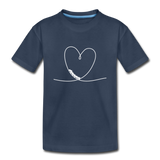 Kinder Premium T-Shirt - Coaster Love - Navy