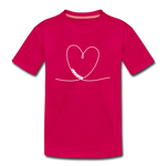 Teenager Premium T-Shirt - Coaster Love - dunkles Pink