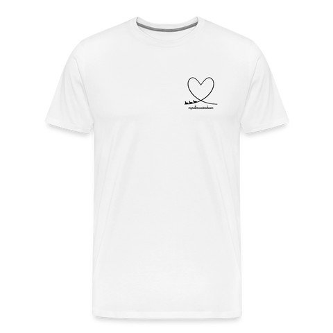 Männer Premium T-Shirt - Myrollercoasterdream-Special-Collection - weiß