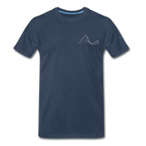 Männer Premium T-Shirt - Hyper Coaster - Navy