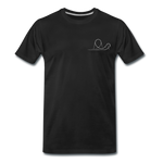 Männer Premium T-Shirt - Launched Coaster - Schwarz