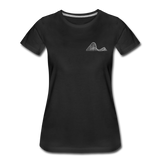 Frauen Premium T-Shirt - Wooden Coaster - Schwarz