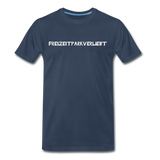 Männer Premium T-Shirt - Freizeitparkverliebt - Navy