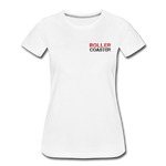Frauen Premium T-Shirt - Rollercoaster - Weiß