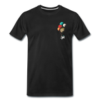 Männer Premium T-Shirt - Astronaut Balloons - Schwarz