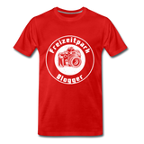 Männer Premium T-Shirt - Freizeitpark Blogger - Rot
