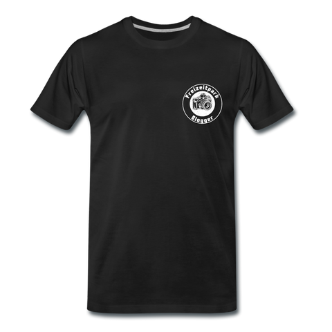 Männer Premium T-Shirt - Freizeitpark Blogger - Schwarz