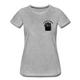 Frauen Premium T-Shirt - Freizeitpark Bloggerin - Grau meliert