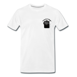 Männer Premium T-Shirt - Freizeitpark Blogger - Weiß
