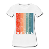 Frauen Premium T-Shirt - Coaster - Weiß