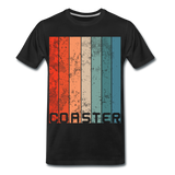 Männer Premium T-Shirt - Coaster - Schwarz