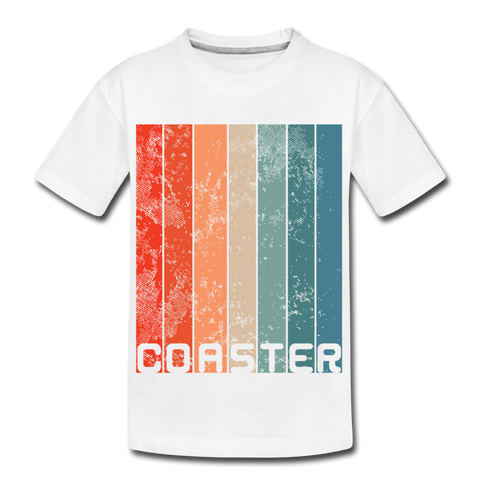 Teenager Premium T-Shirt - Coaster - Weiß