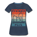 Frauen Premium T-Shirt - Freizeitpark - Navy