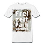 Männer Premium T-Shirt - Freizeitparkverliebt - Weiß