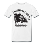 Männer Premium T-Shirt - Freizeitpark Piraten - Weiß