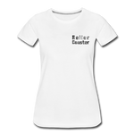 Frauen Premium T-Shirt - Rollercoaster - Weiß