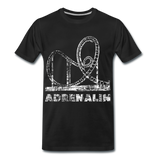 Männer Premium T-Shirt - Adrenalin - Schwarz