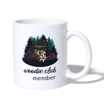 Tasse - woodie club member - Weiß