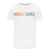 Männer Premium T-Shirt - Coaster - weiß