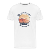 Männer Premium T-Shirt - Rollercoaster Team Germany - weiß
