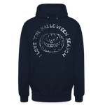 Unisex Hoodie - I love the halloween season - Navy