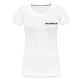 Frauen Premium T-Shirt - Freizeitparkliebe - weiß