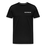 Männer Premium T-Shirt - Freizeitparkliebe - Schwarz