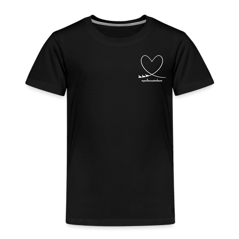 Kinder Premium T-Shirt - Myrollercoasterdream-Special-Collection - Schwarz